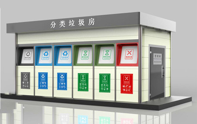 垃圾分类房屋
